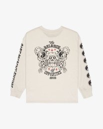 5 Dalas Skull Oversized Beige EVJZT00191 RVCA