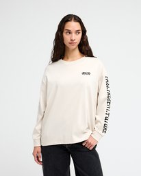 0 Dalas Skull Oversized Beige EVJZT00191 RVCA