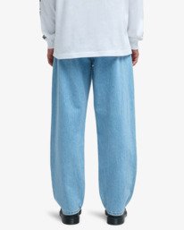 1 Skate - Relaxed Fit Denim Jeans for Men Blue EVYDP03000 RVCA