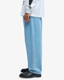 2 Skate - Relaxed Fit Denim Jeans for Men Blue EVYDP03000 RVCA