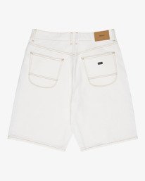 1 Skate - Denim-Shorts für Männer Weiss EVYDS03000 RVCA