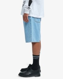 5 Skate - Denim-Shorts für Männer Blau EVYDS03000 RVCA