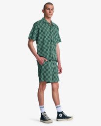 4 Antonia Figueiredo Checker Verde EVYFB03000 RVCA