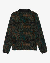 1 Walker Sherpa - Veste chaude en polaire pour Homme Vert EVYFT00107 RVCA