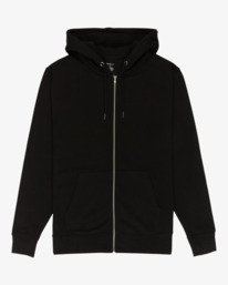 0 Vhils - Hoodie mit durchgehendem Reißverschluss für Männer Schwarz EVYFT00116 RVCA
