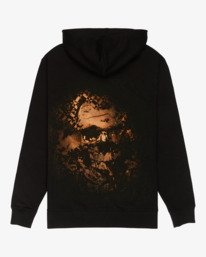 1 Vhils - Hoodie mit durchgehendem Reißverschluss für Männer Schwarz EVYFT00116 RVCA