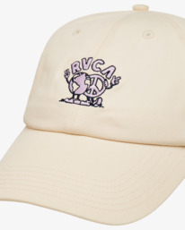 2 RVCA United - Clipback-Cap für Männer Weiss EVYHA03003 RVCA