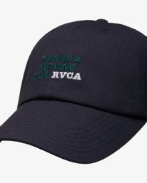 4 The Magician - Clipback Cap for Men Black EVYHA03010 RVCA