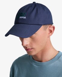 1 The Magician - Clipback Cap for Men Black EVYHA03010 RVCA