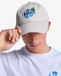 0 Antonia Figueiredo Bird Logo - Cap for Men Grey EVYHA03011 RVCA