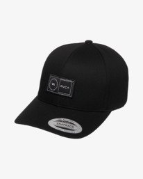 0 Platform - Snapback-Cap f&uuml;r M&auml;nner Schwarz EVYHA03015 RVCA
