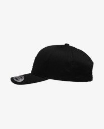 1 Platform - Snapback-Cap f&uuml;r M&auml;nner Schwarz EVYHA03015 RVCA