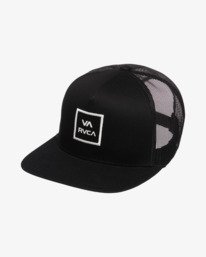 0 Va All The Way - Bon&eacute; Trucker para Homem Preto EVYHA03016 RVCA