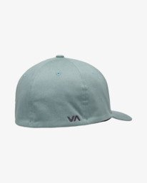 3 RVCA Flex Fit - Flexfit-Kappe f&uuml;r M&auml;nner Grau EVYHA03021 RVCA