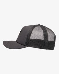 1 Dayshift Foamy - Truckerkappe f&uuml;r M&auml;nner Schwarz EVYHA03022 RVCA