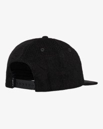 3 Big RVCA - Snapback-Cap f&uuml;r M&auml;nner Schwarz EVYHA03023 RVCA