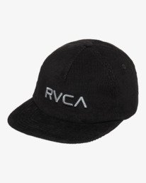 0 Big RVCA - Snapback-Cap f&uuml;r M&auml;nner Schwarz EVYHA03023 RVCA