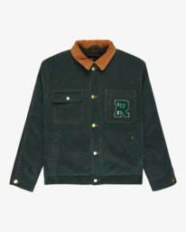 0 Post Dayshift Cord Green EVYJK00101 RVCA