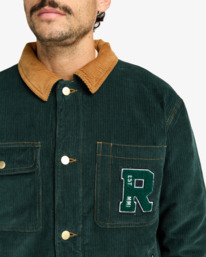 4 Post Dayshift Cord Green EVYJK00101 RVCA