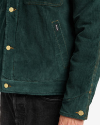 5 Post Dayshift Cord Green EVYJK00101 RVCA