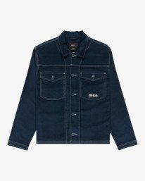 0 Antonia Figueiredo - Corduroy Jacket for Men Blue EVYJK00102 RVCA