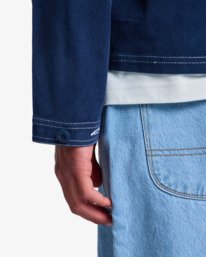 7 Antonia Figueiredo - Corduroy Jacket for Men Blue EVYJK00102 RVCA