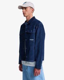 4 Antonia Figueiredo - Corduroy Jacket for Men Blue EVYJK00102 RVCA