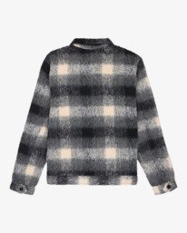 1 Dayshift Zip Flannel - Jackets for Men Black EVYJK00103 RVCA