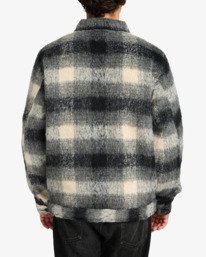 3 Dayshift Zip Flannel - Jackets for Men Black EVYJK00103 RVCA