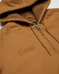 8 Fallout Hooded Castanho EVYJK00104 RVCA