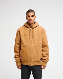 2 Fallout Hooded Castanho EVYJK00104 RVCA