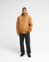 7 Fallout Hooded Castanho EVYJK00104 RVCA