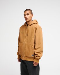 5 Fallout Hooded Castanho EVYJK00104 RVCA