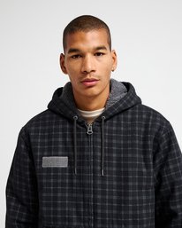 6 Fallout Hooded Cinzento EVYJK00104 RVCA