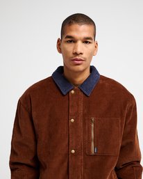 6 Trent Cord Castanho EVYJK00105 RVCA