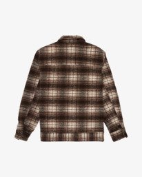 1 Jamie Flannel Brun EVYJK00106 RVCA
