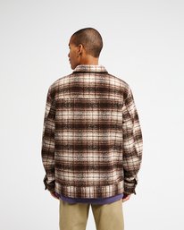 3 Jamie Flannel Brun EVYJK00106 RVCA