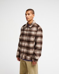 5 Jamie Flannel Brun EVYJK00106 RVCA