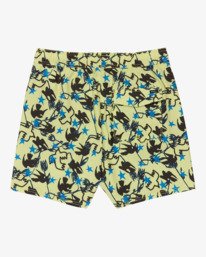 7 Antonia Figueiredo Dive In Elastic 17" - Bermuda da bagno da Uomo Green EVYJV03000 RVCA