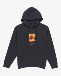 0 Superblast - Sweat à capuche pour Homme Noir EVYSF00128 RVCA