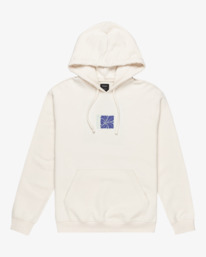 0 Hibiscus Stamp - Sweat à capuche pour Homme Blanc EVYSF00130 RVCA