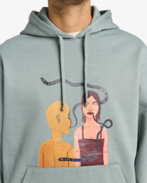 2 Youre Still There - Kapuzenpulli für Männer Grau EVYSF00132 RVCA