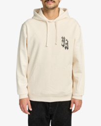 0 All Seeing - Kapuzenpulli für Männer Weiss EVYSF00133 RVCA