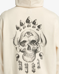 3 All Seeing - Kapuzenpulli für Männer Weiss EVYSF00133 RVCA