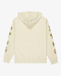 1 Ksl - Sweat à capuche pour Homme Blanc EVYSF00134 RVCA