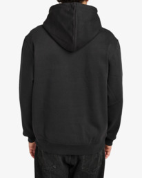 3 Ksl - Kapuzenpulli für Männer Schwarz EVYSF00134 RVCA
