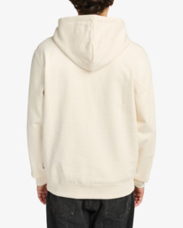 3 Ksl - Sweat à capuche pour Homme Blanc EVYSF00134 RVCA