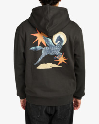 2 Pegasus - Hoodie for Men Black EVYSF00137 RVCA