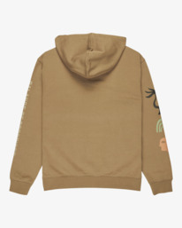 1 Deep Think - Hoodie for Men Beige EVYSF00138 RVCA