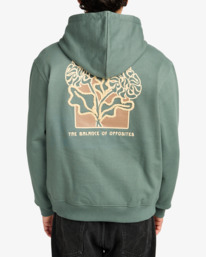 3 Flower Balance - Sweat pour Homme Vert EVYSF00139 RVCA